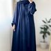 Verve 2025 Turkey Dubai Solid Color Two-Piece Women's Robe LN837_voghion.com