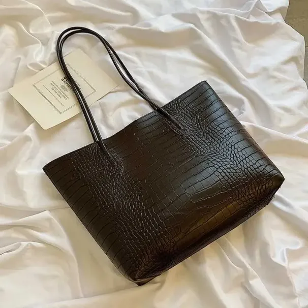 Schuhbeutel aus PU-Leder für trendige Designerin Fem Fi Wallet Wenfei Handtasche Y241026_voghion.com