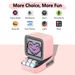 Retro Pixel Art Bluetooth Portable Speaker Alarm Clock DIY LED Display Board; Cute Gift Home Light Decoration_voghion.com