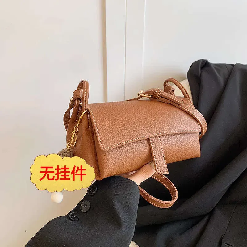 Borsa a tracolla semplice ed elegante, piccola e versatile, da donna, alla moda, squisita._voghion.com