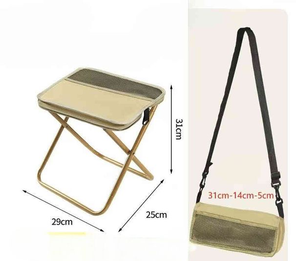 Zaino da esterno, penna, portatile, semplice, attrezzatura da campeggio, borsa a tracolla, sgabello, sedia pieghevole sportiva, borsa a mano_voghion.com