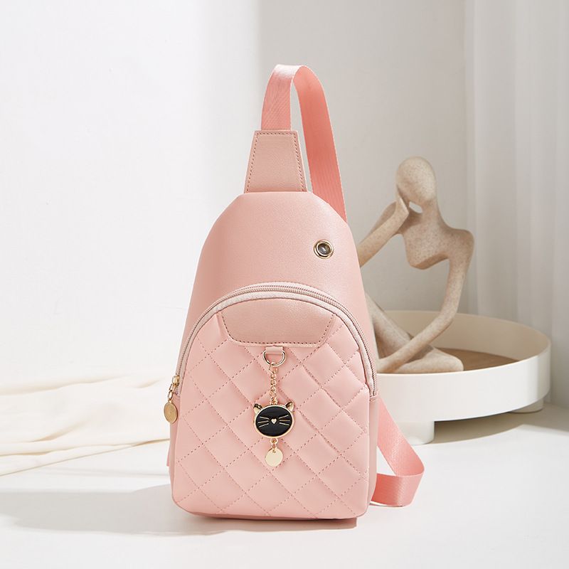 2024 nouveau sac à main pour femme sac à bandoulière polyvalent à grille de diamants_voghion.com