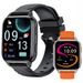 FW12 Smart Watch With Bluetooth Calling, Heart Rate & Blood Oxygen Monitor, Step Counter, Multi-Language Support_voghion.com