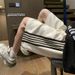 Striped Woven Belt Shorts For Men's Summer Design, Trendy Brand Five Point Pants, Handsome And Versatile Loose Casual_voghion.com