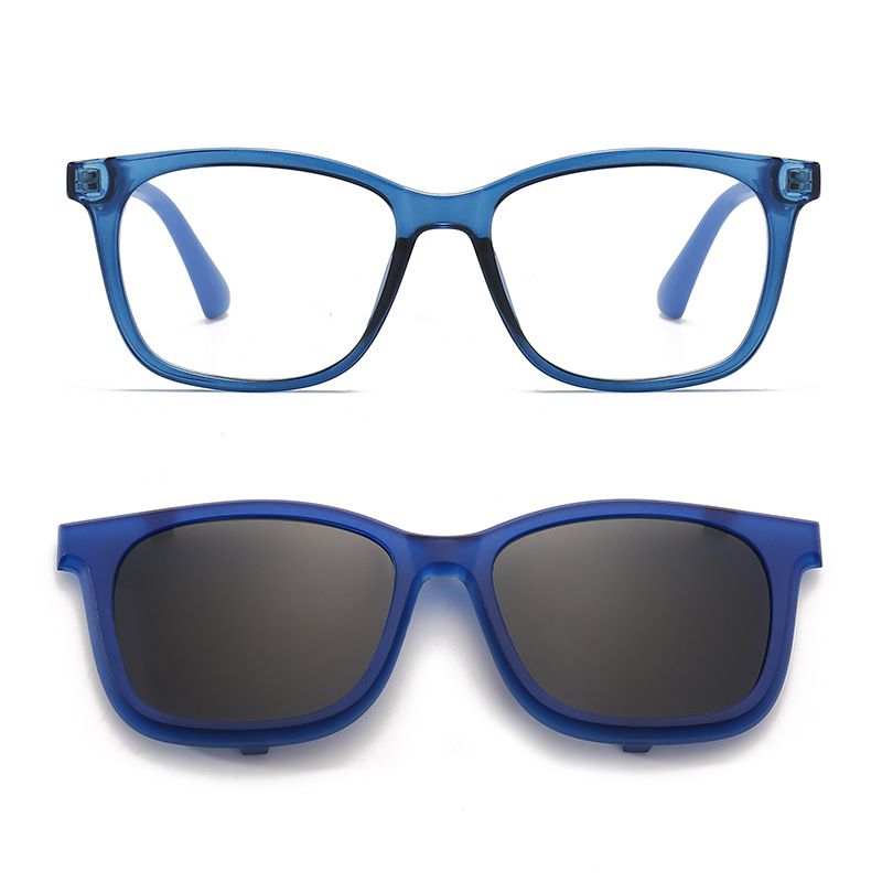 Children's sunglasses clip, hanging mirror set, polarizing mirror, sun blocking dual-purpose anti blue light glasses,_voghion.com