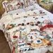 Autumn/Winter Thickened Warm Fleece Four-Piece Set With Coral Fleece Duvet Cover_voghion.com