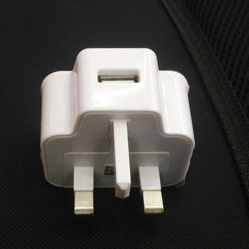 Three Pin 2A Android Smart Phone Charging Head N7100 British Standard Charger_voghion.com