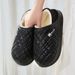 Women's Cotton For Autumn Winter, Indoor Home Non-Slip Thick Sole, Soft And Warm, Couple's Men's Slippers_voghion.com