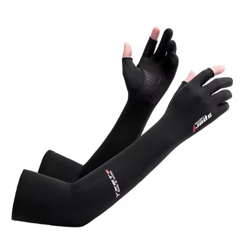 Sommer Herren Und Damen Fahren Sonnenschutz Armabdeckungen Radfahren Sporthandschuhe Lange Ärmel Atmungsaktive Ärmel Coole Handschuhe_voghion.com