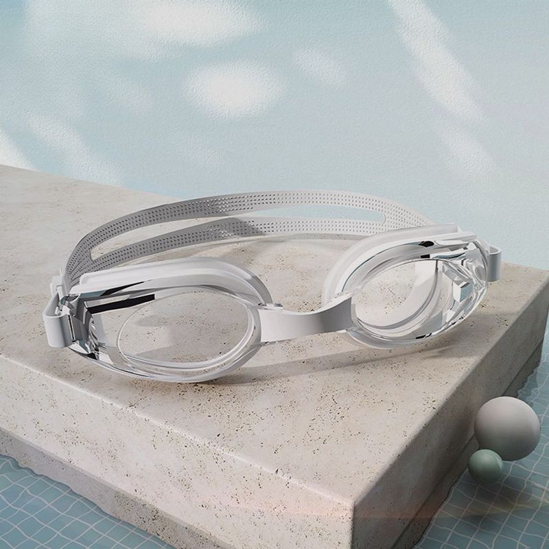 Paimo Goggles For Adults Men And Women Waterproof Anti-Fog Swimming Glasses Diving Small Frame Non-Prescription_voghion.com