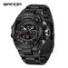 Digital Analog Dual Display Sport Watch With LED Backlight, Waterproof, Stopwatch, Alarm, Countdown For Outdoor, Business, Casual Business Watch_voghion.com