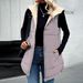 Abbigliamento da donna giacca imbottita in cotone invernale giacca imbottita in cotone con cappuccio di media lunghezza per pendolari_voghion.com