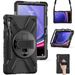 Suitable for Samsung Tab A9+11 Pirate King Handheld Rotating Stand X210/X216 Strap Tablet Protective Cover_voghion.com