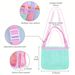 1pc Kinder Strand Mesh Tasche für Muscheln Lagerung, Jungen Mädchen Schwimmen Zubehör_voghion.com