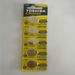new Arrival Toshiba CR2032 Cell 3V Lithium Manganese Button Battery 5-Pack_voghion.com