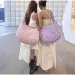 cloud Folding Soft Pleated Bubble Shoulder Garbage Bag Large Capacity Cotton Bottom Womens Handbag 241112_voghion.com