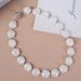 Curtain Tiebacks New Simple No-Drill Shell Rose Shape Pearl Chain Magnetic Luxury_voghion.com