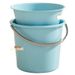 Large Thickened Plastic Water Bucket Set For Home Water Storage Laundry Bathing Basin Suitable For Student Dormitory Use_voghion.com
