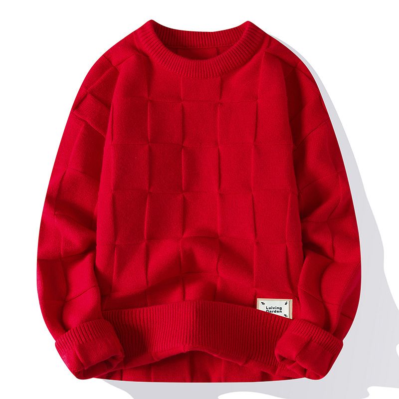 Pull ample à base fine pour homme_voghion.com