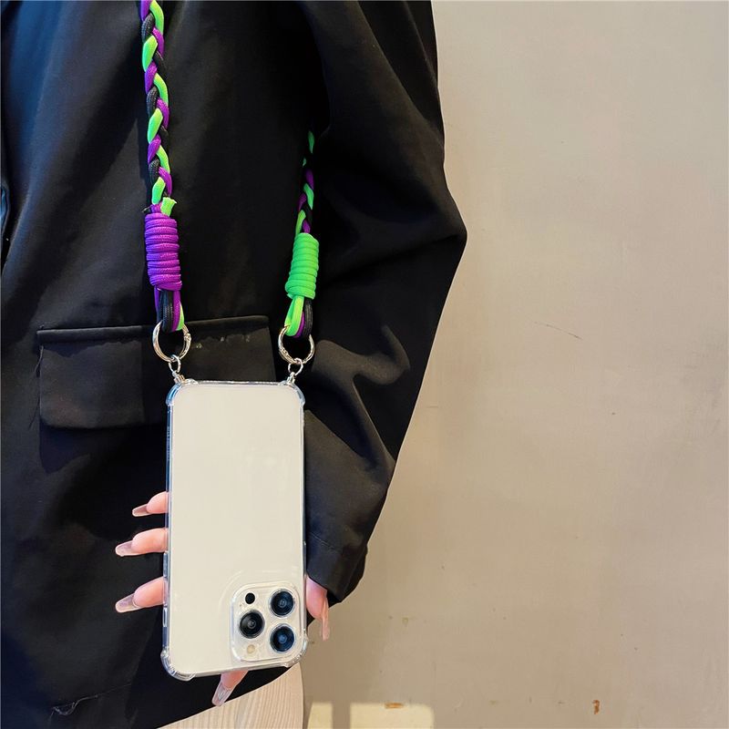Prozoren ovitek Crossbody Lanyard Armor za Xiaomi Redmi K20 K30 K30i K40 K40S K50 K60E K60 Pro Utlra Gaming mehak_voghion.com