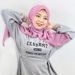 Fraen Hijab Multicolor Pullover Kapptuch mat Buschtawen einfarwege Chiffon Sport Kapptuch Damen ethneschen Schal_voghion.com