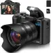 Cámara digital 8K de 88 MP para fotografía con WiFi y pantalla táctil, zoom 16X para vlogs._voghion.com