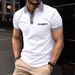 Men's Clothing Summer Fashion 3D Digital Printing Lapel Loose Casual Short Sleeved Button Polo Shirt_voghion.com