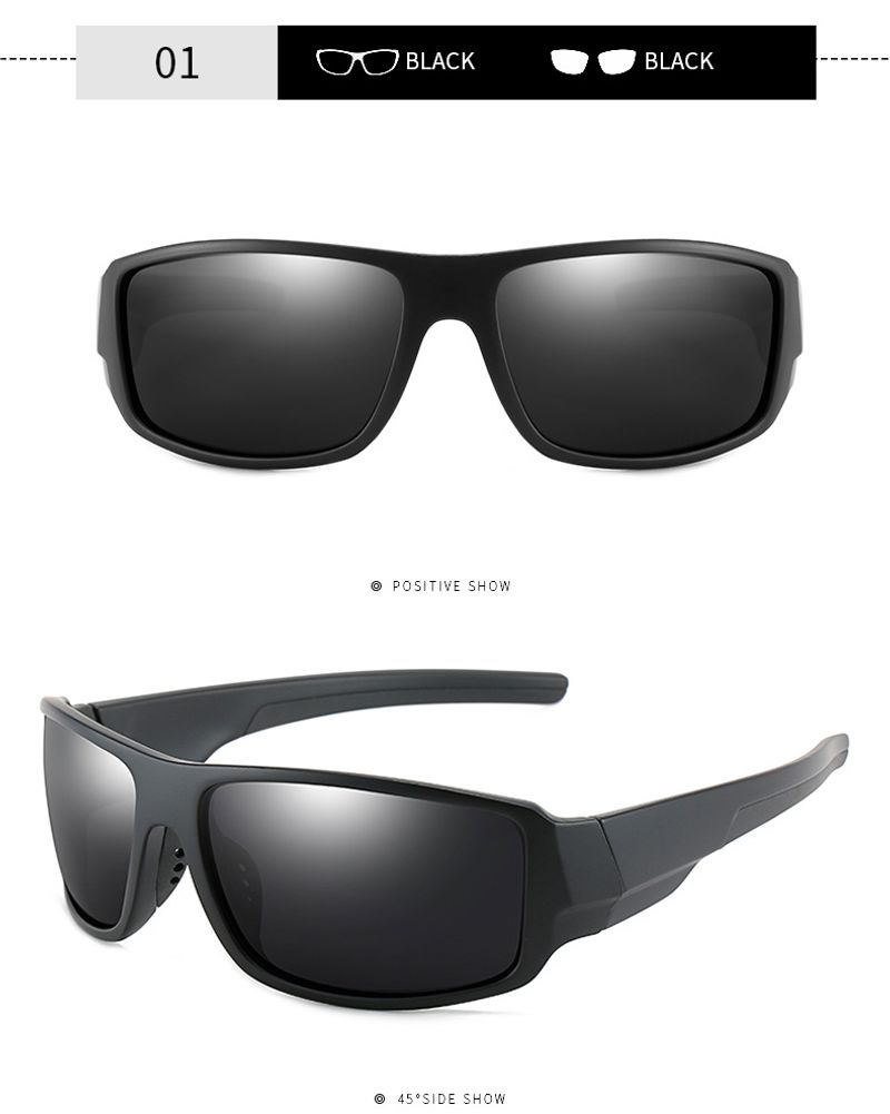 Männer Sport Vëlos Sonnebrëll polariséiert Frame Outdoor Sonnebrëll Männer_voghion.com