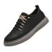 Men's Casual Board Shoes Two-layer Cowhide Comfortable And Breathable Work Men's Shoes_voghion.com