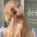 Double-Layer Butterfly Claw Clip - Matte Gradient Premium Summer Hairpin - Sweet Cute Rainbow Half-Updo Back-of-Head Accessory_voghion.com
