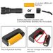 LED Rechargeable Flashlight Zoomable Aluminum Alloy Flashlight Torch _voghion.com