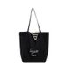 Casual Striped Double-Sided Canvas Women, Spring/Summer Lazy Style Large Capacity Tote Bag, Student Shoulder Bag For_voghion.com