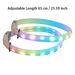 D Buckle USB Rechargeable Dog LED Night Safety Light Pet Collar Glowing Flashing Necklace Anti-Lost Leash By PawParty Store_voghion.com