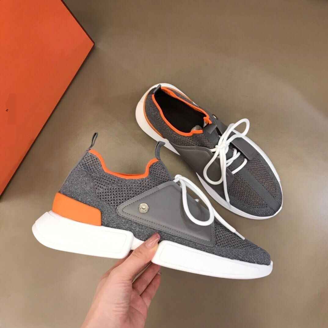 Fashion Sports Casual Cushioning Lightweight Breathable Trendy Versatile Internet Celebrity High-end Popular Men's Shoes_voghion.com