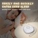 White Noise Machine Baby Soothing Portable White Noise Machine Breathing Night Light_voghion.com