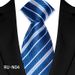 Men's Polyester Material Formal Business Striped Red Hand-Tied Tie Wholesale_voghion.com