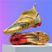 Foot Sheng fördert vor allem neue galvanisierte zweifarbige Goldsohle High-End-Fußballschuhe mit langen Spikes in_voghion.com
