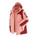 Men's And Women's Three-in-One Detachable Two-Piece Jacket Mountaineering Ski Suit Windproof Waterproof_voghion.com