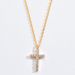 Hot Selling Diamond Cross Fashionable Light Luxury High-end Clavicle Chain Elegant Versatile Necklace_voghion.com