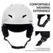 BATFOX Unisex Ski Helmet For Adults - Lightweight ABS Shell With EPS Foam Liner, Warm & Comfortable Snowboarding Helmet For Men & Women_voghion.com