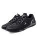 Euro Step 2025 New Fashion Street Style Men's Golf Casual Trendy Black Soft Sole Breathable Sneakers_voghion.com