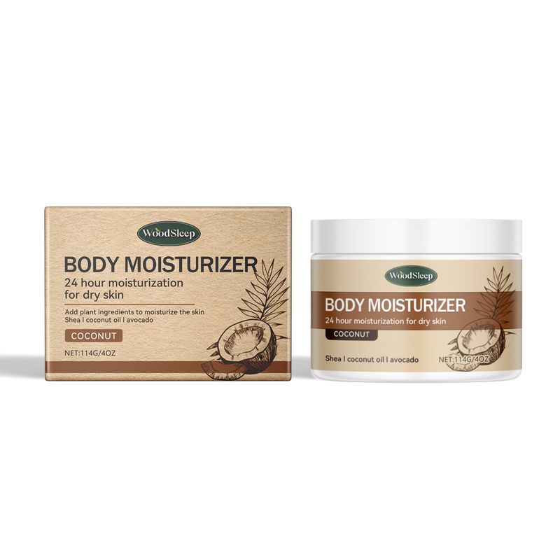 Crema idratante al burro per il corpo, crema per la pelle del corpo delicata e nutriente al burro di karité_voghion.com