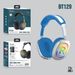 Cuffie wireless BT129 Bluetooth 5.0 con microfono e bassi luminosi per musica mobile_voghion.com