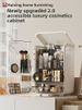 Cosmetic Storage Box Desktop Dustproof Skincare Organizer Dressing Table High-End Drawer Large Capacity Makeup Cabinet_voghion.com