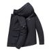 Down winter new brand lightweight duck stand up collar down men's trendy thick jacket_voghion.com
