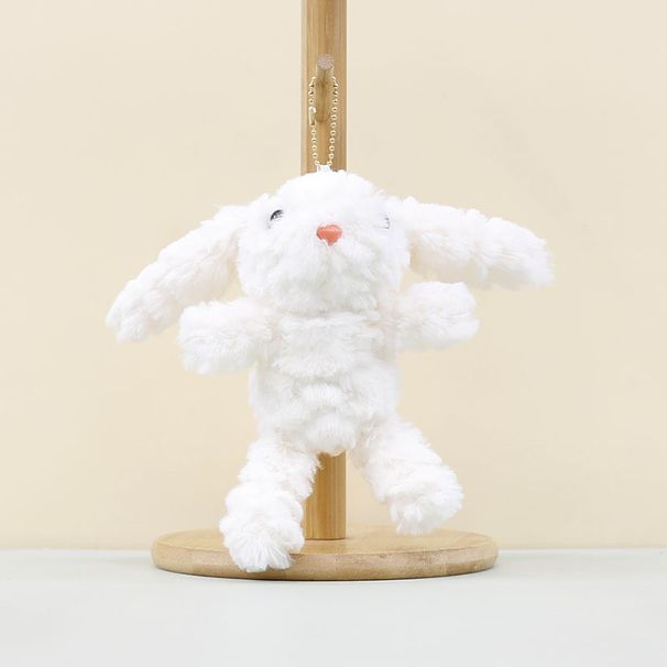 Bunny Adorable Plush Rabbit Keychain Soft Stuffed Animal Doll Keys Bags For_voghion.com