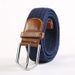 Men's And Women's Pin Buckle Mixed Color Style Casual Woven Belt For Women_voghion.com