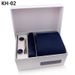 2025 Solid Color Men's Gift Box 6-Piece Set Tie Pocket Square Collar Clip Cufflinks_voghion.com