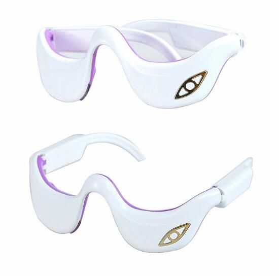 EMS Micro Current Pulse Hot Compress Eye Massager Vibration Eye Patch Relief Eye Wrinkles Remove Dark Circles Eye Skin Tightenin_voghion.com