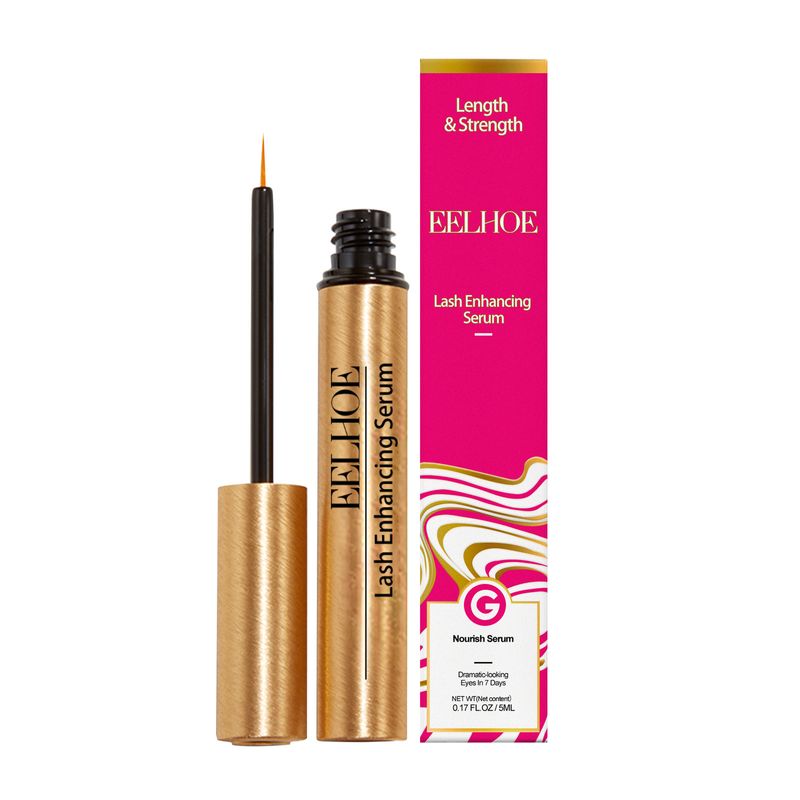 EELHOE Lash Enhancing Serum Mascara Fibra Naturale Lungo Curling Nero Spesso Idratante_voghion.com